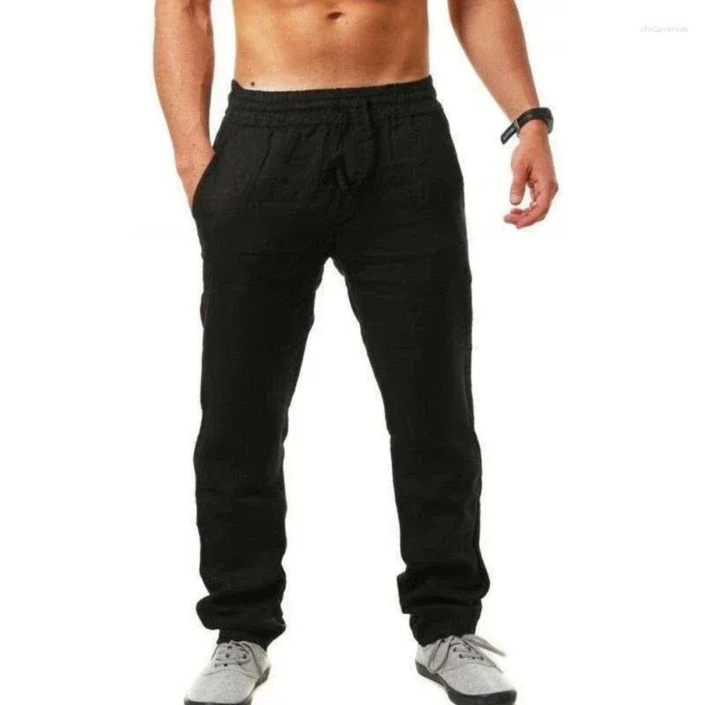 NWT SIZE M Men's Black Jogger Sweatpants